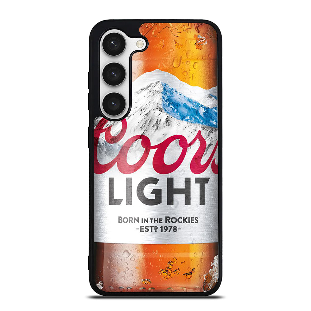COORS LIGHT BEER BOTTLE 3 Samsung Galaxy S23 Case Cover