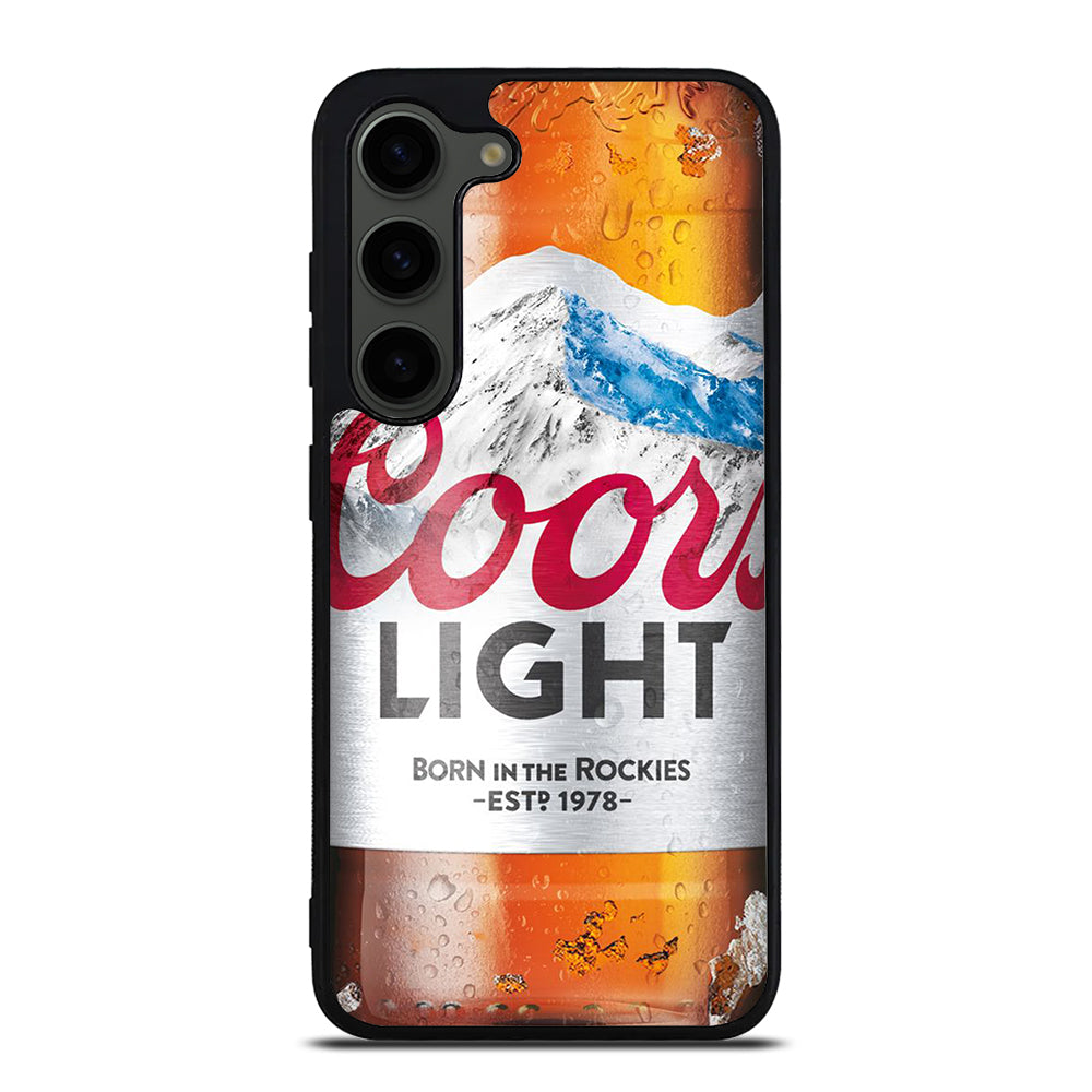 COORS LIGHT BEER BOTTLE 3 Samsung Galaxy S23 Plus Case Cover