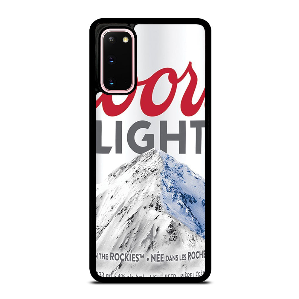 COORS LIGHT BEER COOL Samsung Galaxy S20 Case Cover