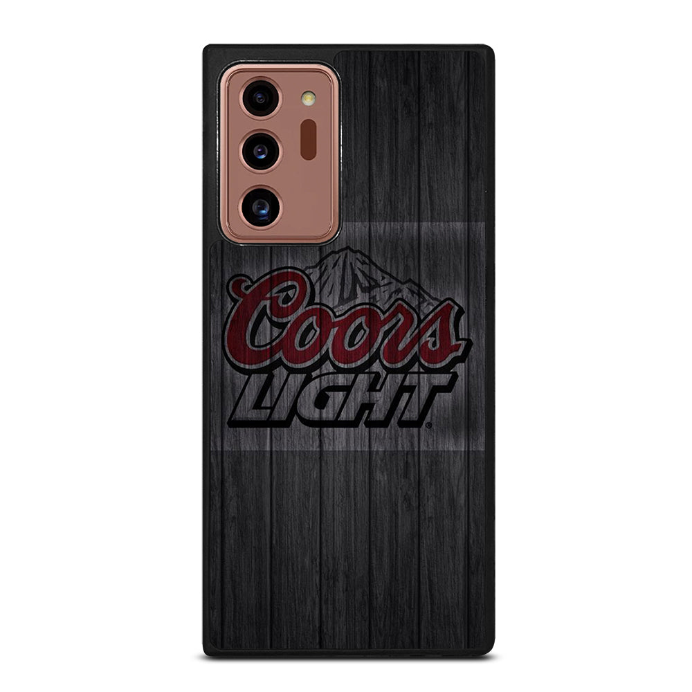 COORS LIGHT BEER WOODEN LOGO Samsung Galaxy Note 20 Ultra Case Cover