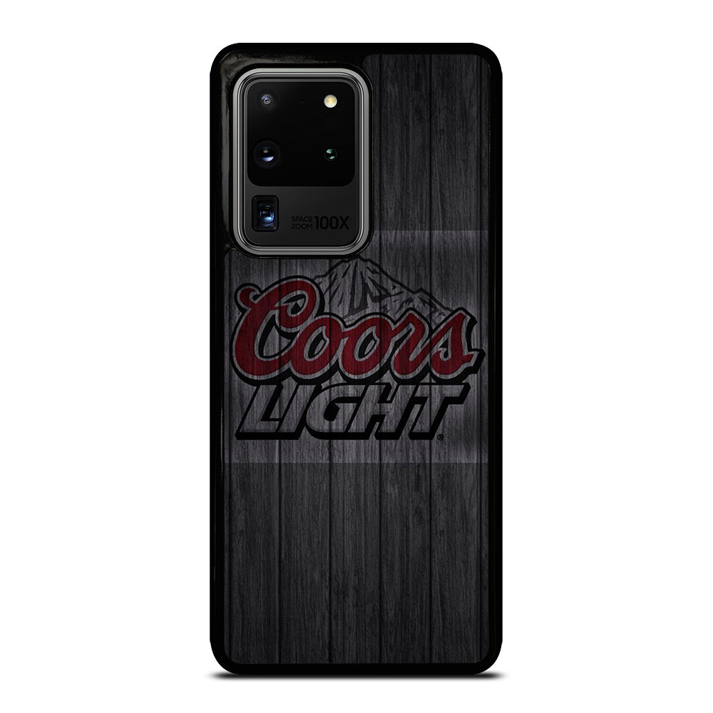 COORS LIGHT BEER WOODEN LOGO Samsung Galaxy S20 Ultra Case Cover