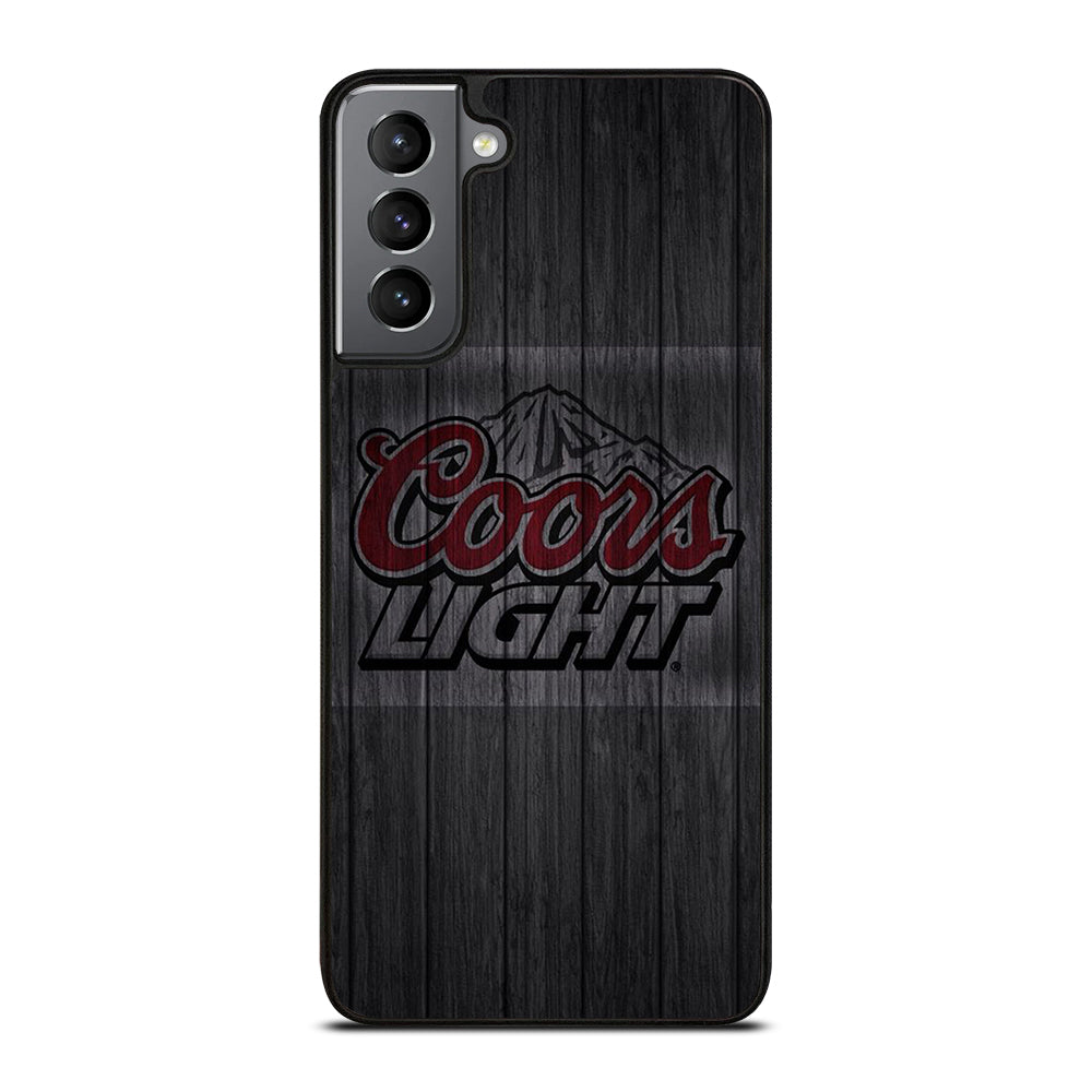 COORS LIGHT BEER WOODEN LOGO Samsung Galaxy S21 Plus Case Cover