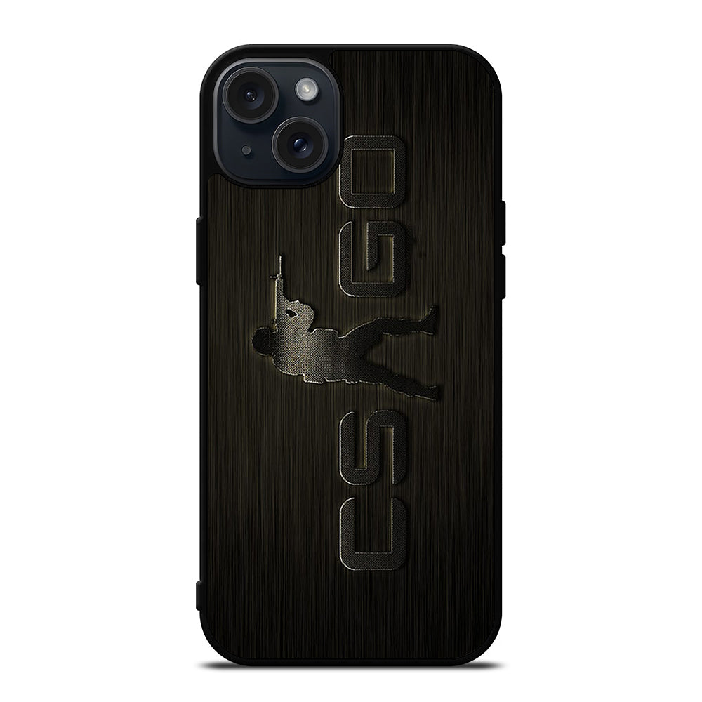 COUNTER STRIKE METAL LOGO iPhone 15 Plus Case Cover