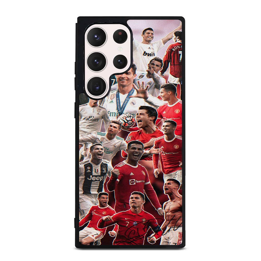 CRISTIANO RONALDO COLLAGE Samsung Galaxy S23 Ultra Case Cover