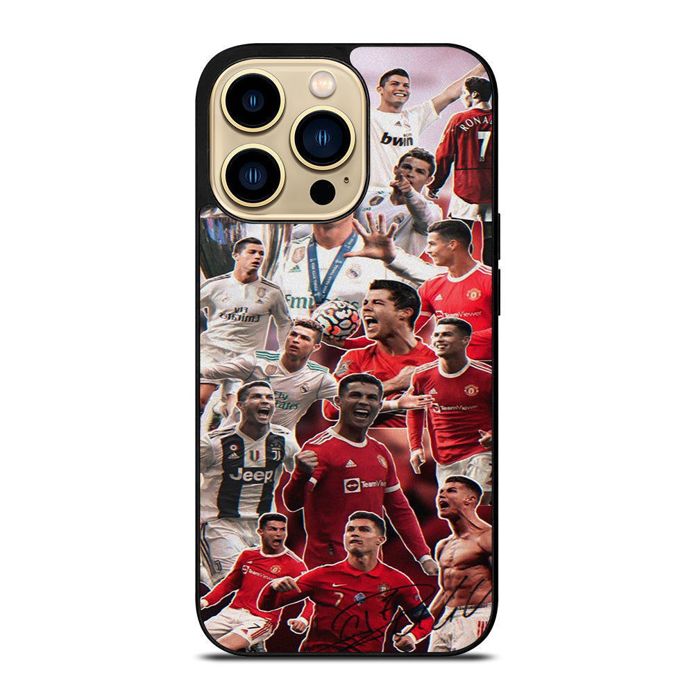 CRISTIANO RONALDO COLLAGE iPhone 14 Pro Max Case Cover