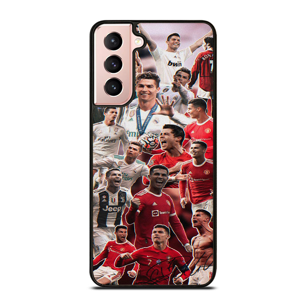 CRISTIANO RONALDO COLLAGE Samsung Galaxy S21 Case Cover