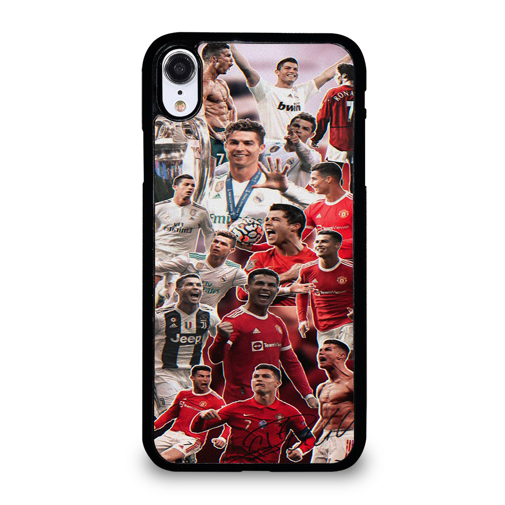 CRISTIANO RONALDO COLLAGE iPhone XR Case Cover