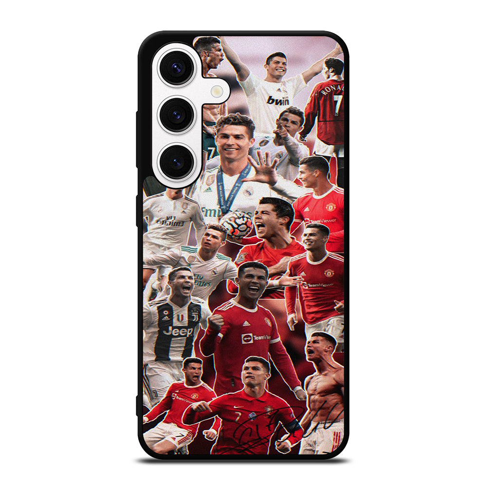 CRISTIANO RONALDO COLLAGE Samsung Galaxy S24 Case Cover