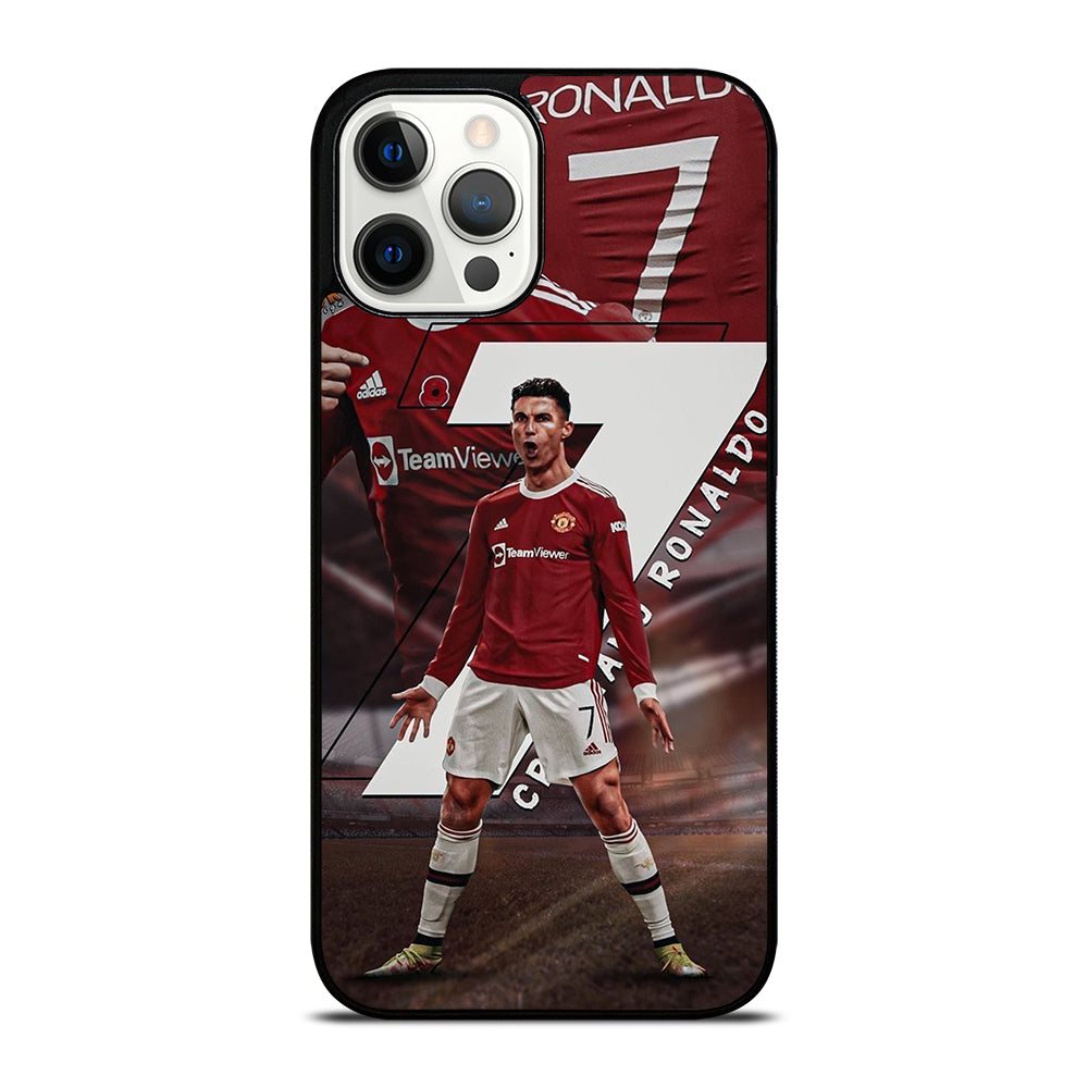 CRISTIANO RONALDO CR7 UNITED iPhone 12 Pro Max Case Cover