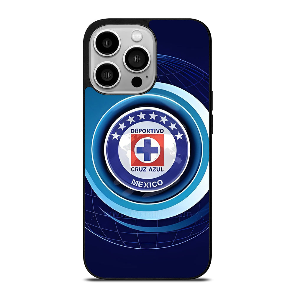 CRUZ AZUL DEPORTIVO FOOTBALL LOGO 4 iPhone 14 Pro Case Cover