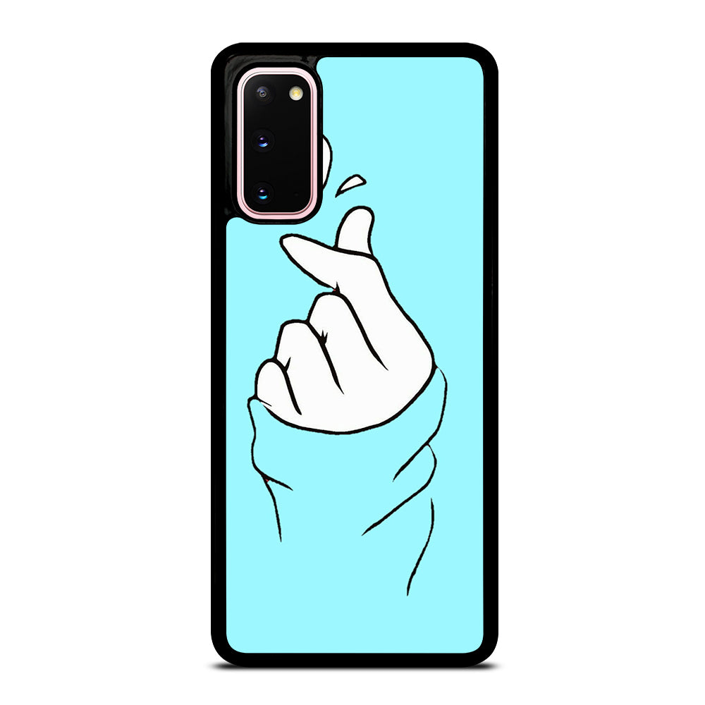 CUTE HEART FINGER 2 Samsung Galaxy S20 Case Cover