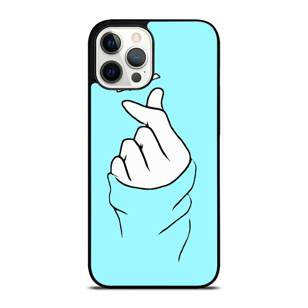 CUTE HEART FINGER 2 iPhone 12 Pro Max Case Cover