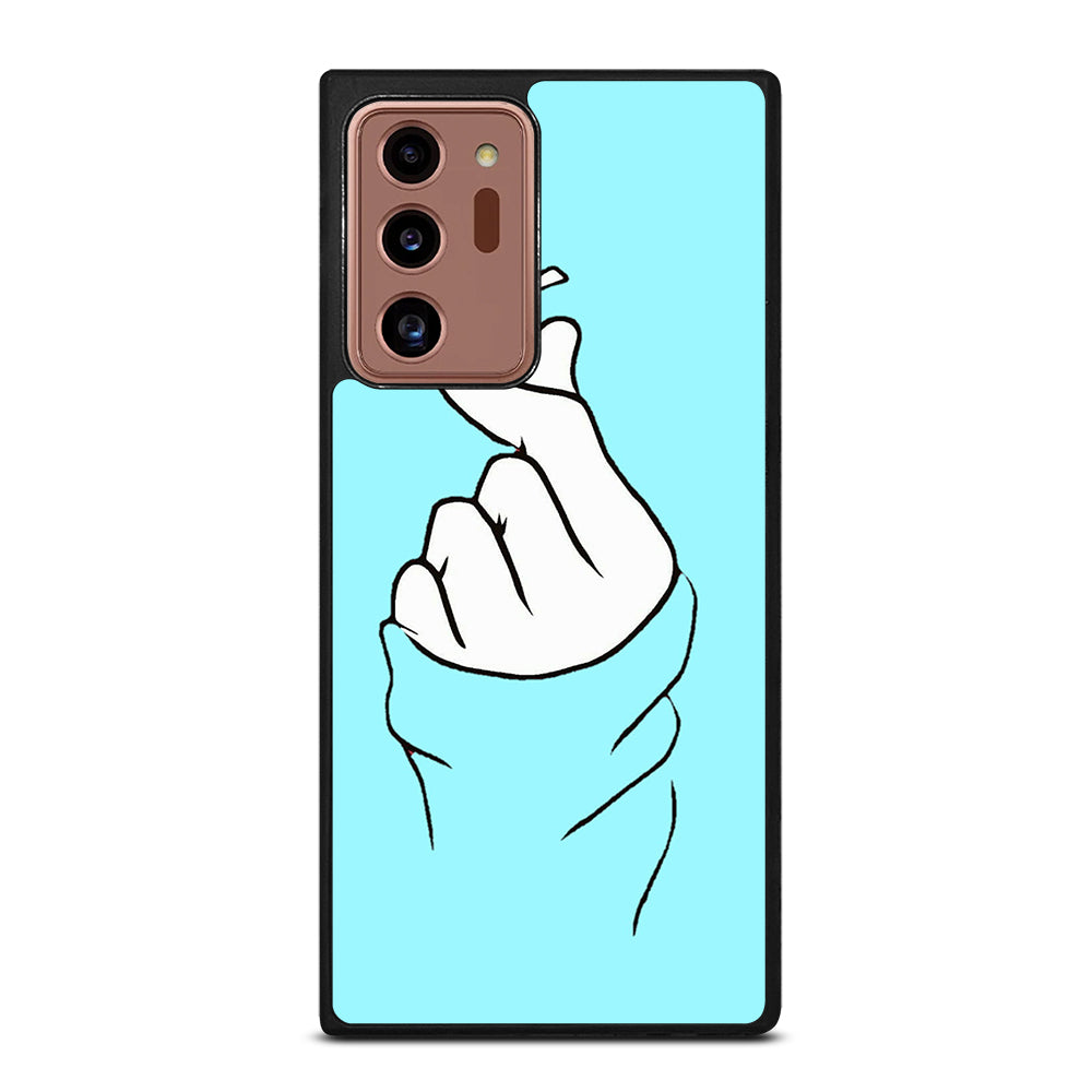 CUTE HEART FINGER 2 Samsung Galaxy Note 20 Ultra Case Cover