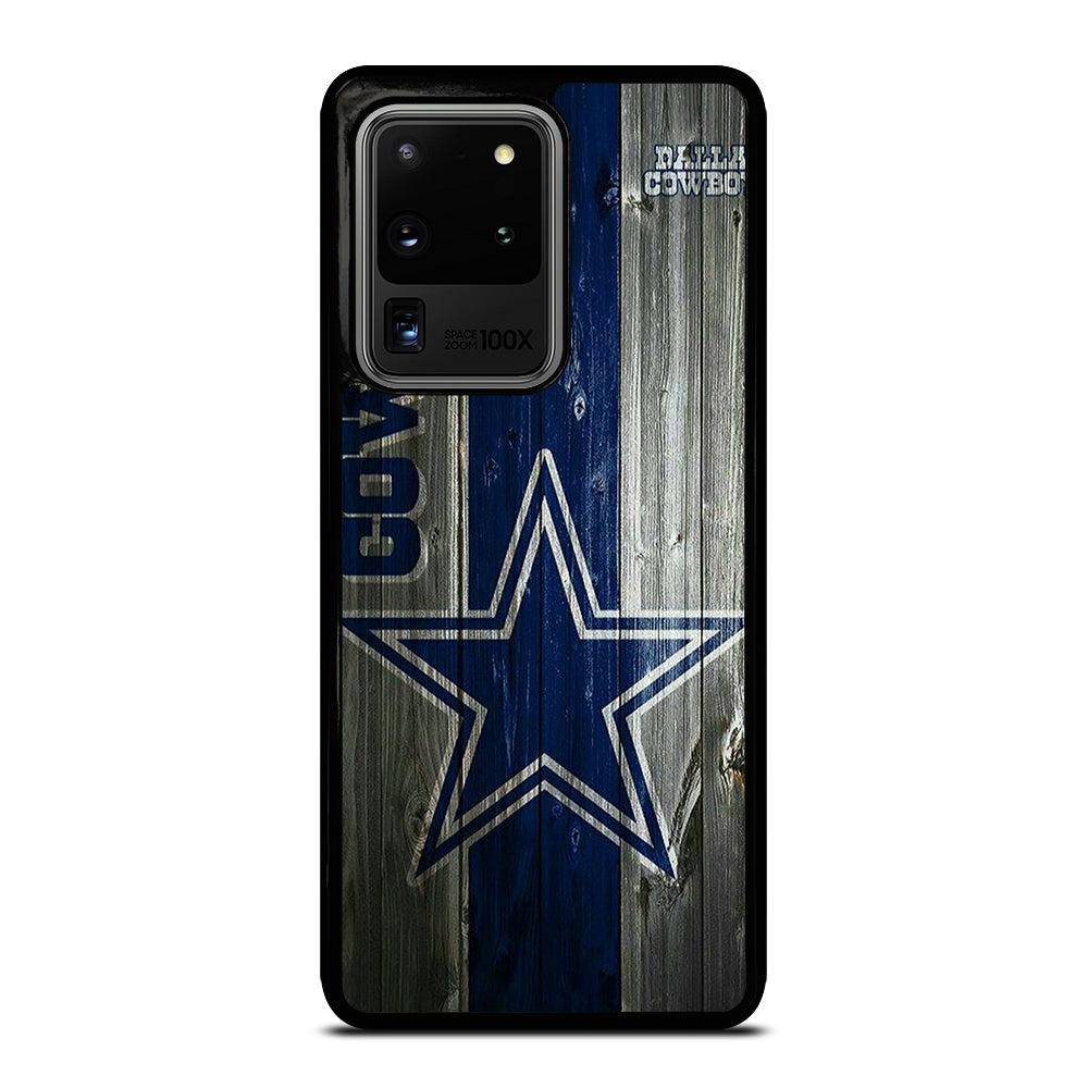 DALLAS COWBOYS WOODEN LOGO Samsung Galaxy S20 Ultra Case Cover