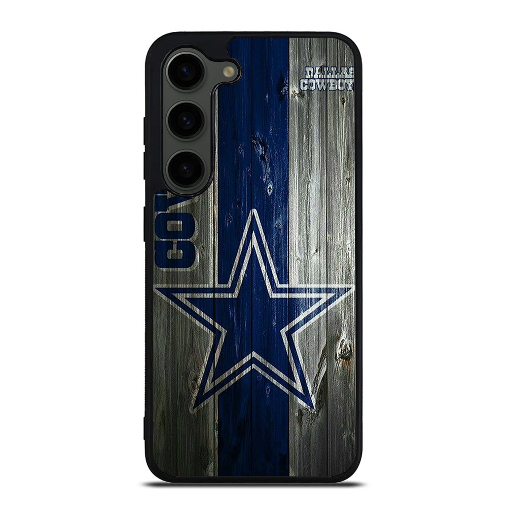 DALLAS COWBOYS WOODEN LOGO Samsung Galaxy S23 Plus Case Cover