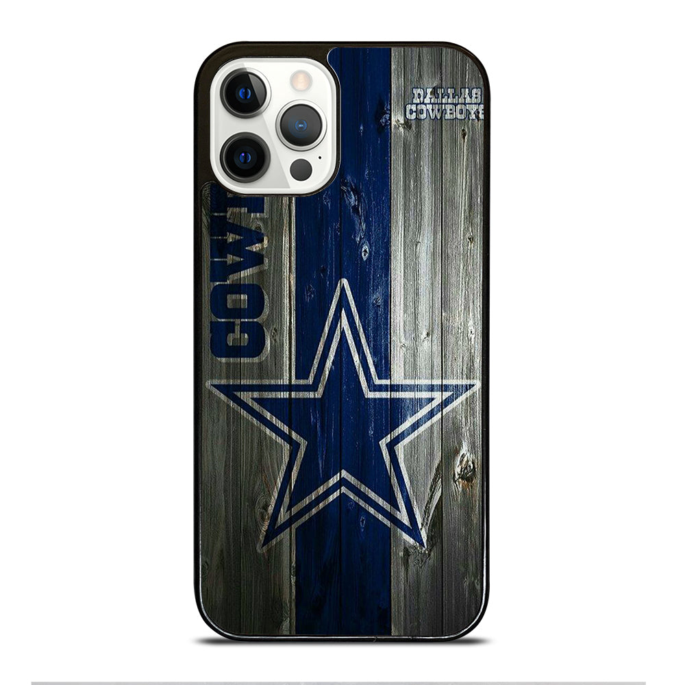DALLAS COWBOYS WOODEN LOGO iPhone 12 Pro Case Cover