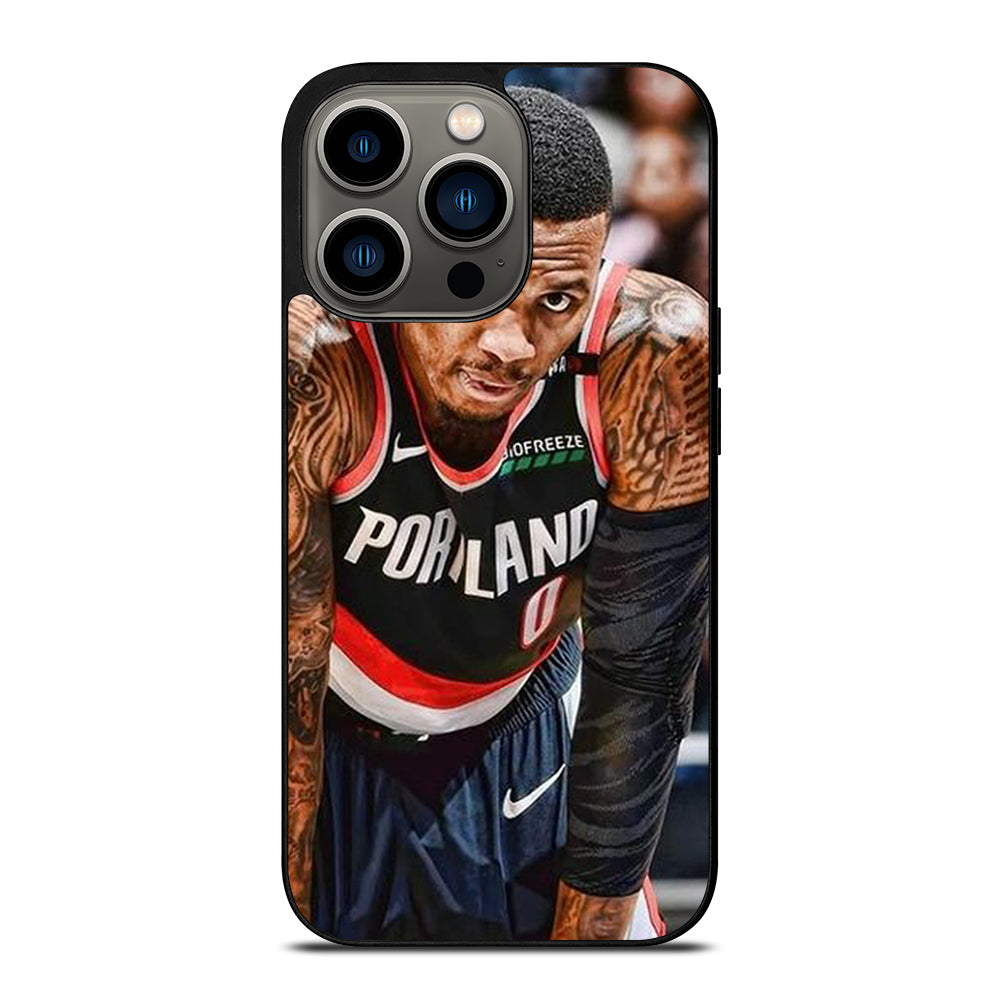DAMIAN LILLARD TRAIL BLAZERS NBA BASKETBALL iPhone 13 Pro Case Cover