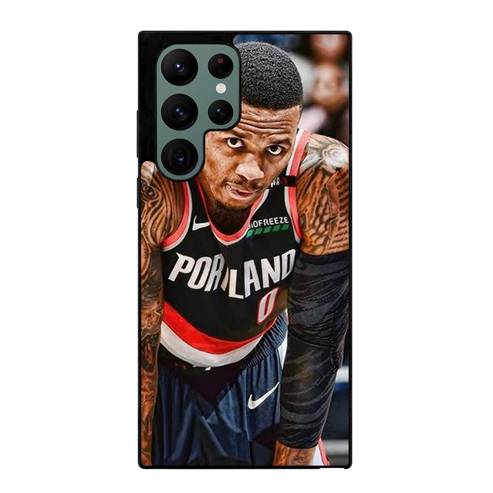 DAMIAN LILLARD TRAIL BLAZERS NBA BASKETBALL Samsung Galaxy S22 Ultra Case Cover