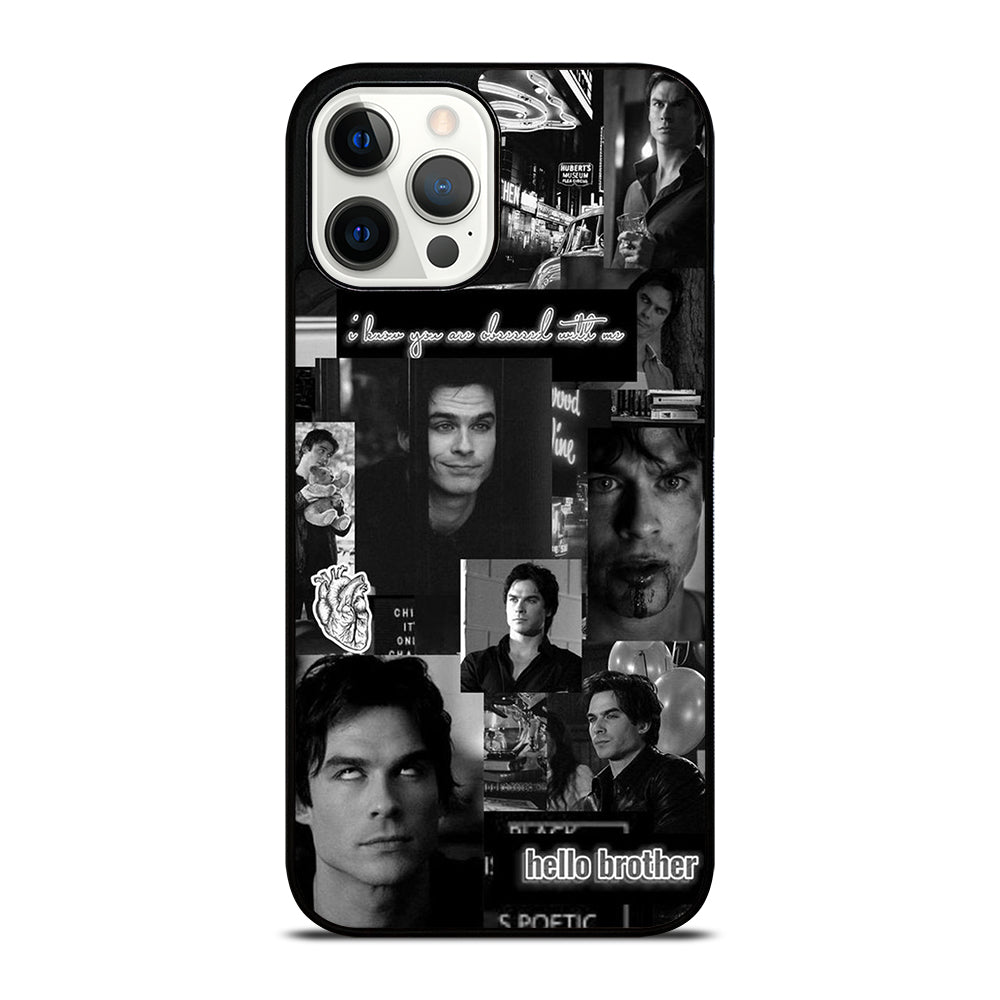 DAMON SALVATORE COLLAGE iPhone 12 Pro Max Case Cover