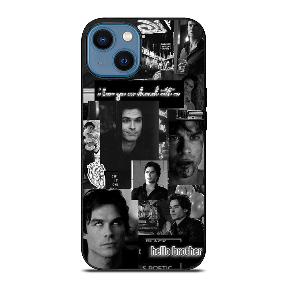 DAMON SALVATORE COLLAGE iPhone 14 Case Cover