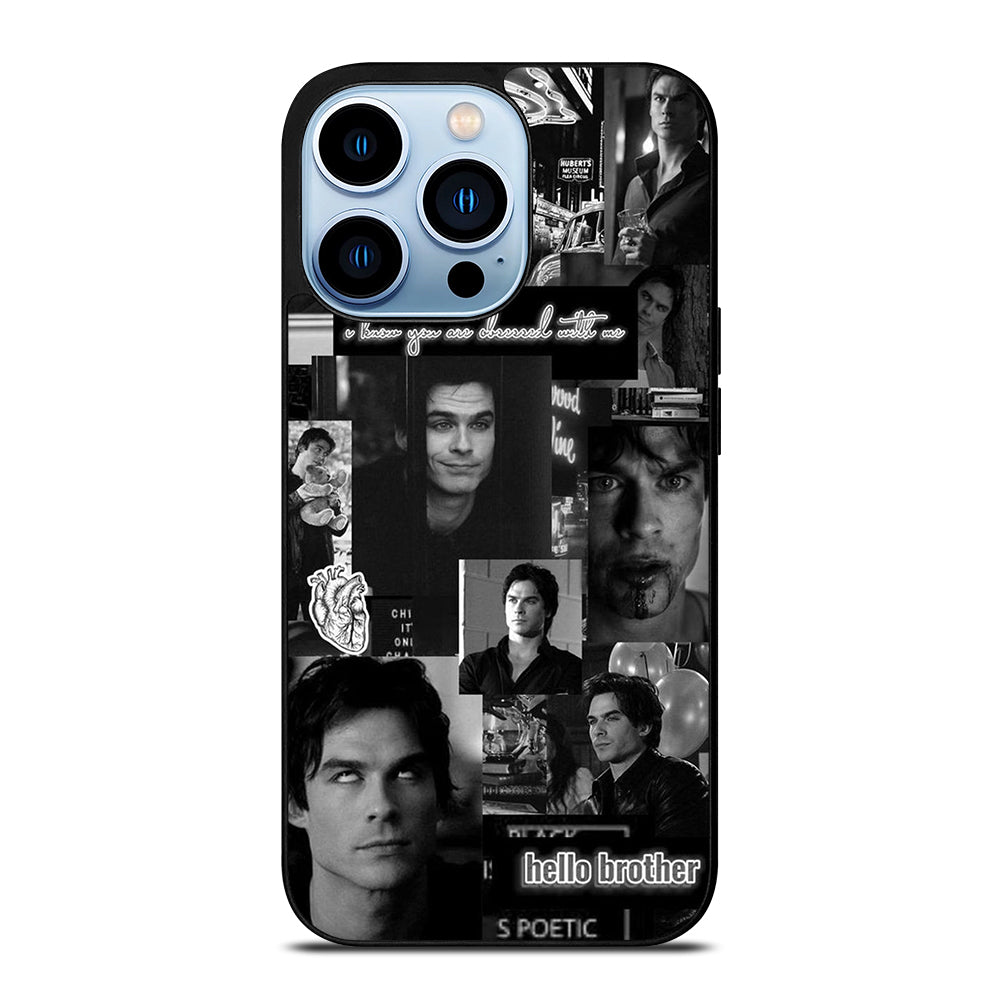 DAMON SALVATORE COLLAGE iPhone 13 Pro Max Case Cover