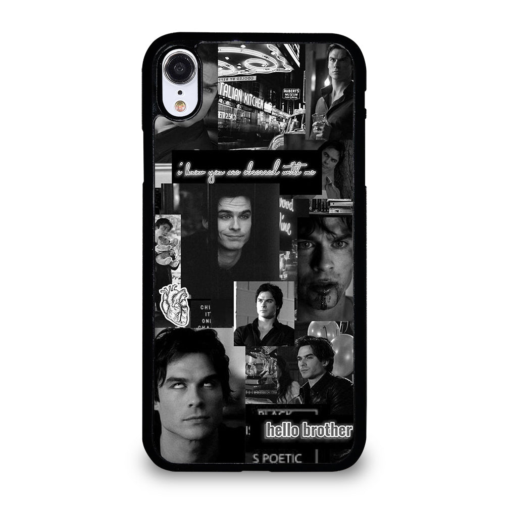 DAMON SALVATORE COLLAGE iPhone XR Case Cover