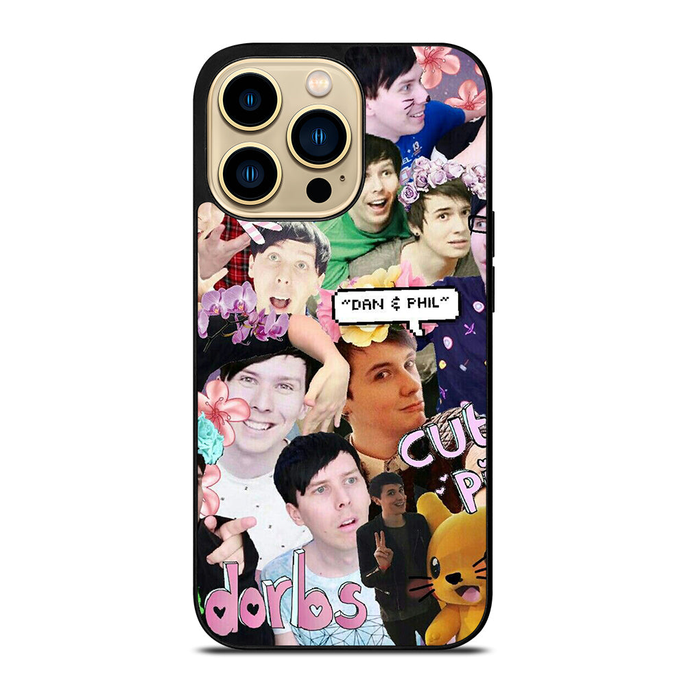 DAN AND PHIL COLLAGE 4 iPhone 14 Pro Max Case Cover