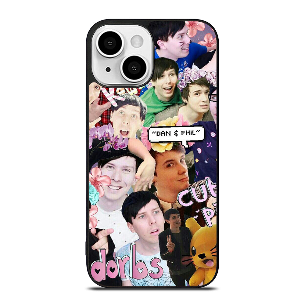 DAN AND PHIL COLLAGE 4 iPhone 13 Mini Case Cover