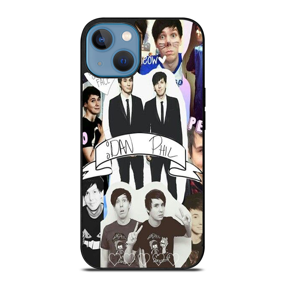 DAN AND PHIL COLLAGE 5 iPhone 13 Case Cover