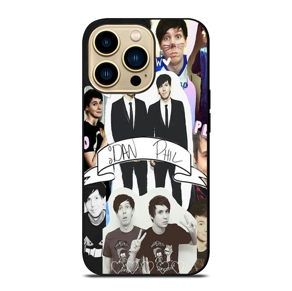 DAN AND PHIL COLLAGE 5 iPhone 14 Pro Max Case Cover