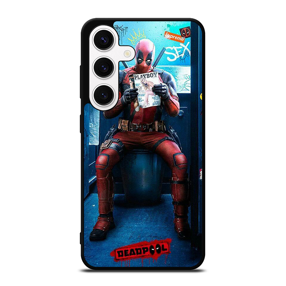 DEADPOOL FUNNY HERO Samsung Galaxy S24 Case Cover