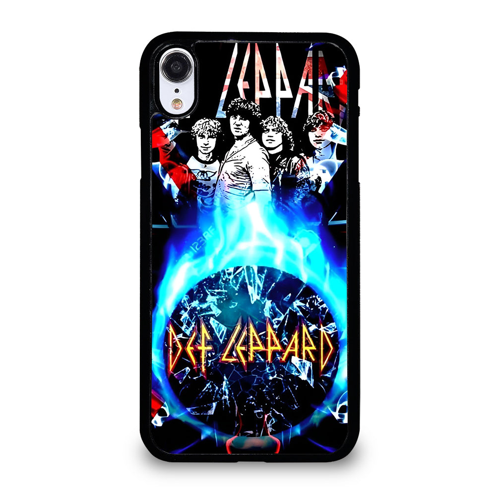 DEF LEPPARD BAND POSTER iPhone XR Case Cover