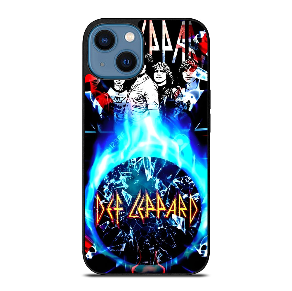 DEF LEPPARD BAND POSTER iPhone 14 Case Cover