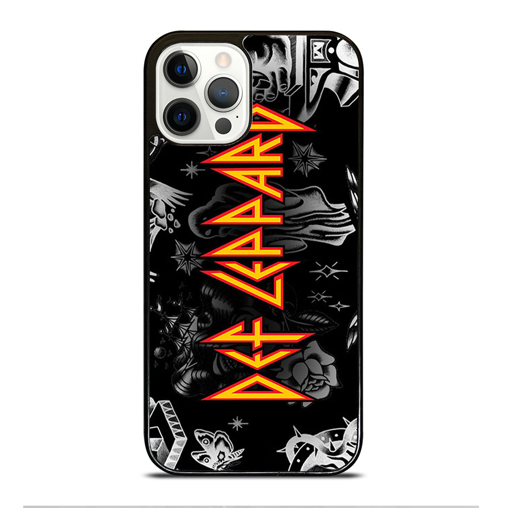 DEF LEPPARD GROUP BAND iPhone 12 Pro Case Cover