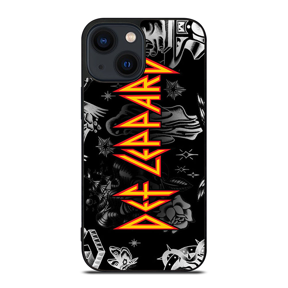 DEF LEPPARD GROUP BAND iPhone 14 Plus Case Cover