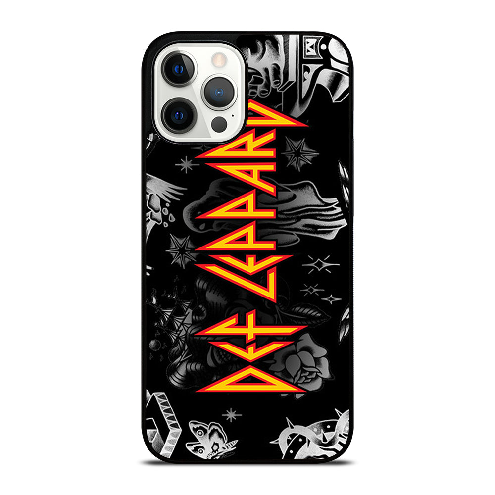 DEF LEPPARD GROUP BAND iPhone 12 Pro Max Case Cover