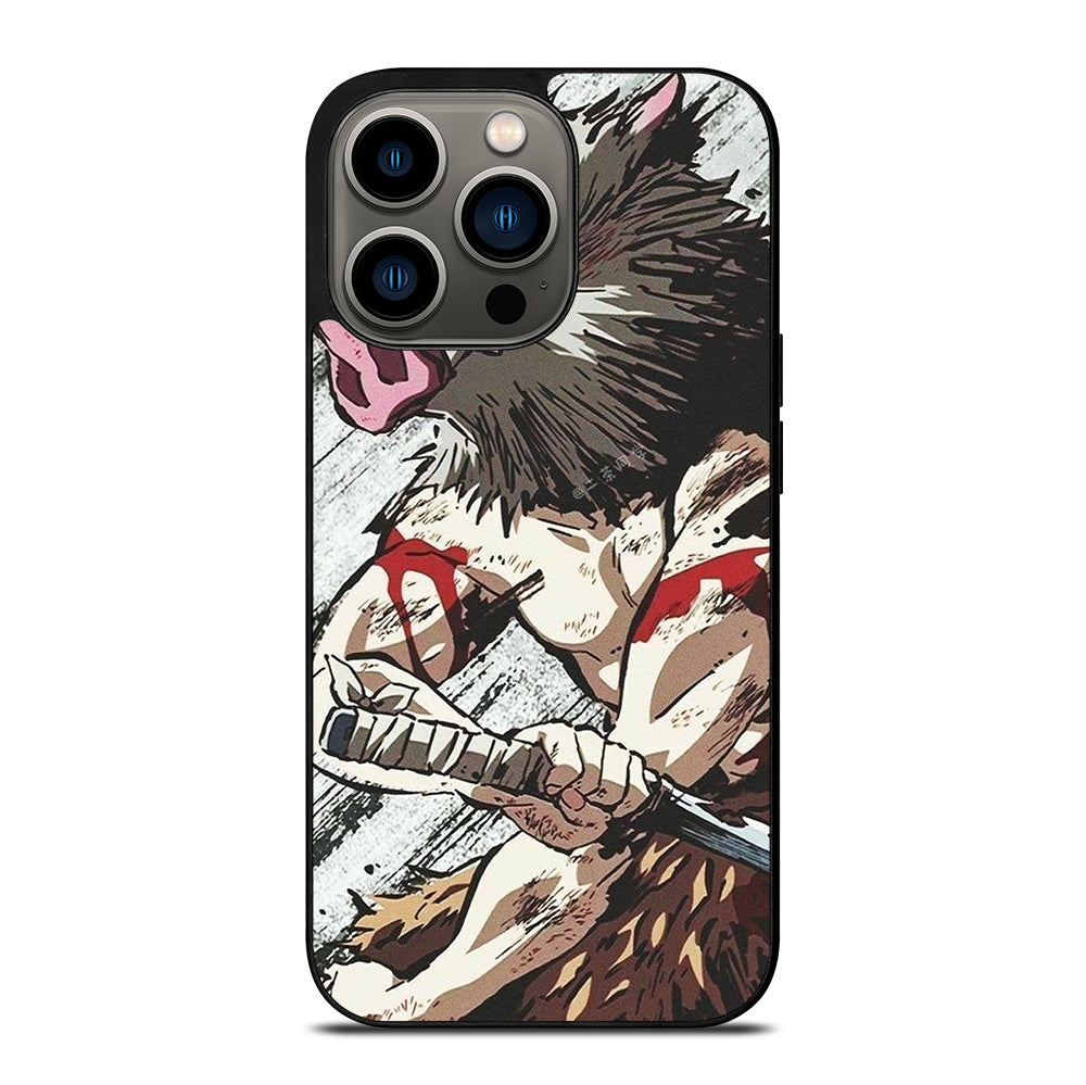 DEMON SLAYER HASHIBIRA INOSUKE ANIME iPhone 13 Pro Case Cover