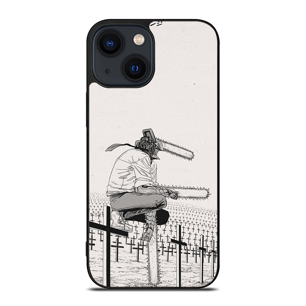 DENJI CHAINSAW MANGA iPhone 14 Plus Case Cover