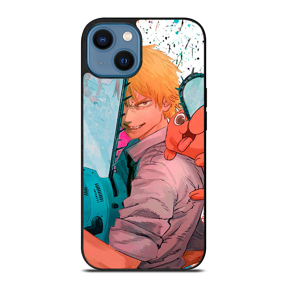 DENJI CHAINSAW MAN ART iPhone 14 Case Cover