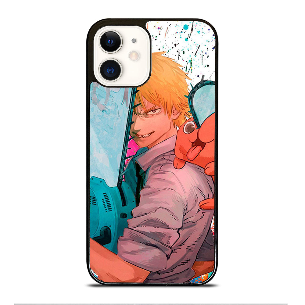 DENJI CHAINSAW MAN ART iPhone 12 Case Cover
