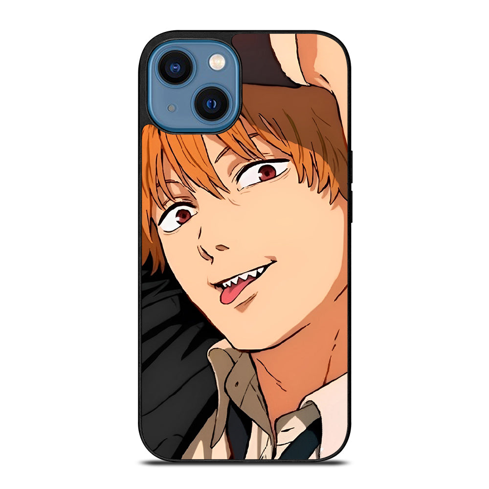 DENJI FACE CHAINSAW MAN iPhone 14 Case Cover