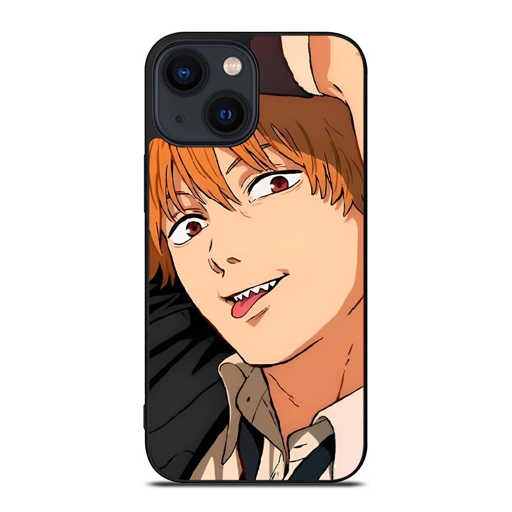 DENJI FACE CHAINSAW MAN iPhone 14 Plus Case Cover