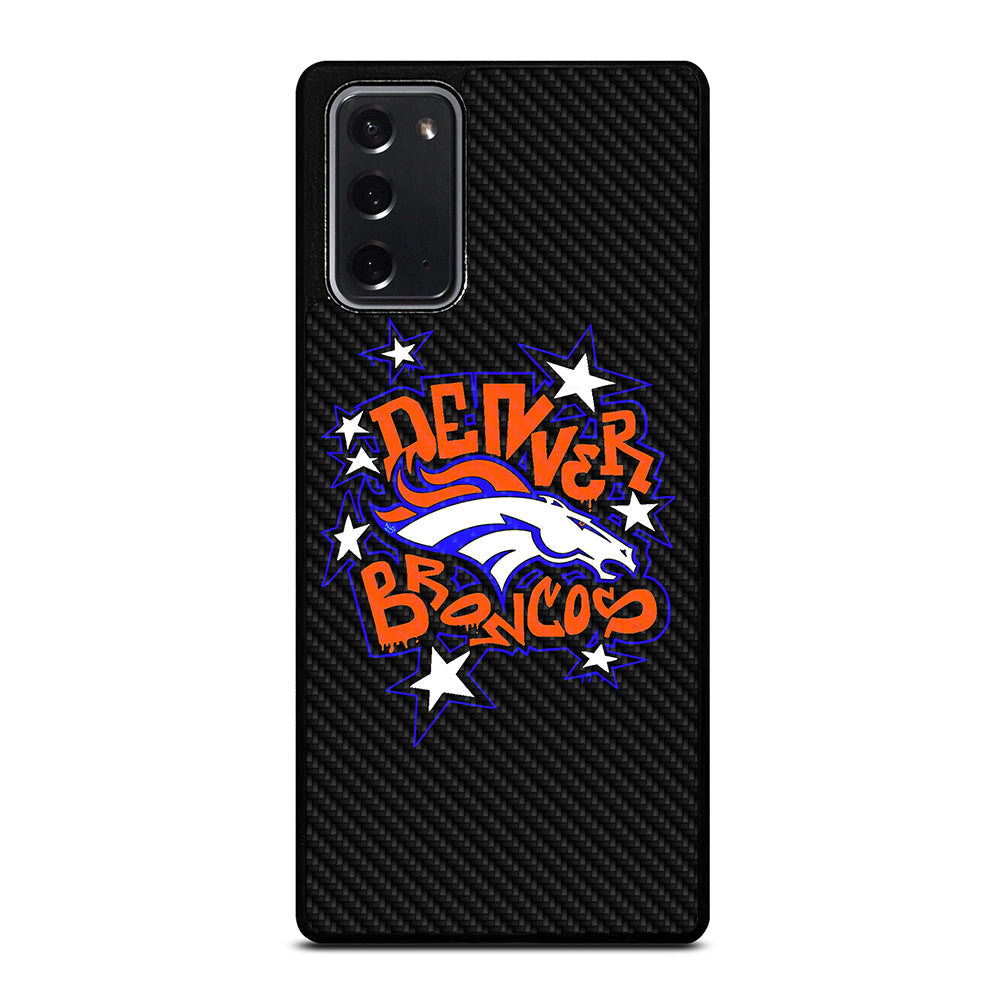 DENVER BRONCOS CARBON LOGO Samsung Galaxy Note 20 Case Cover