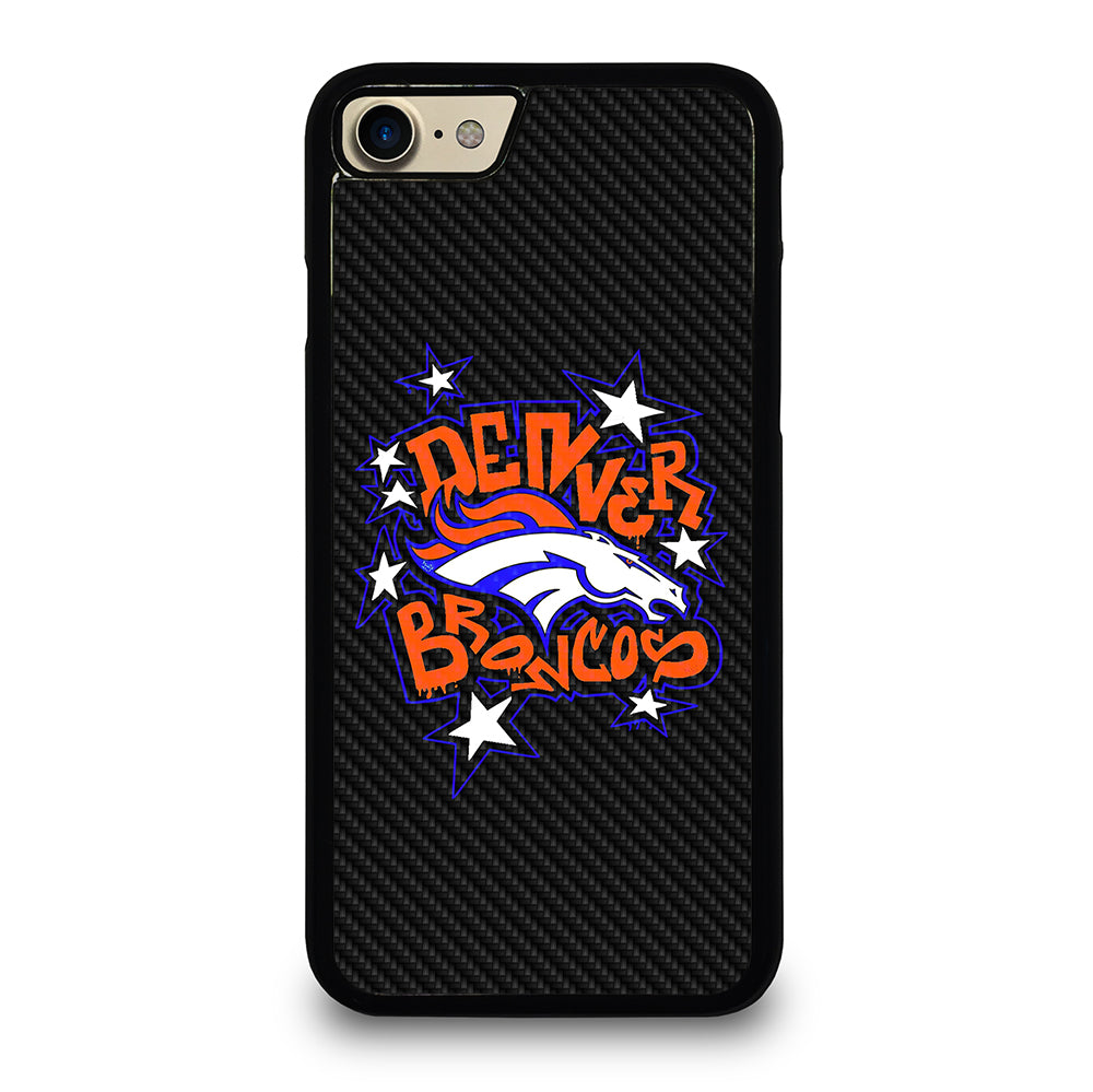 DENVER BRONCOS CARBON LOGO iPhone 7 / 8 Case Cover