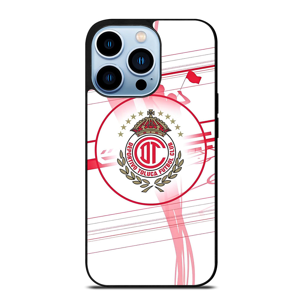 DEPORTIVO TOLUCA FC FUTBOL CLUB iPhone 13 Pro Max Case Cover