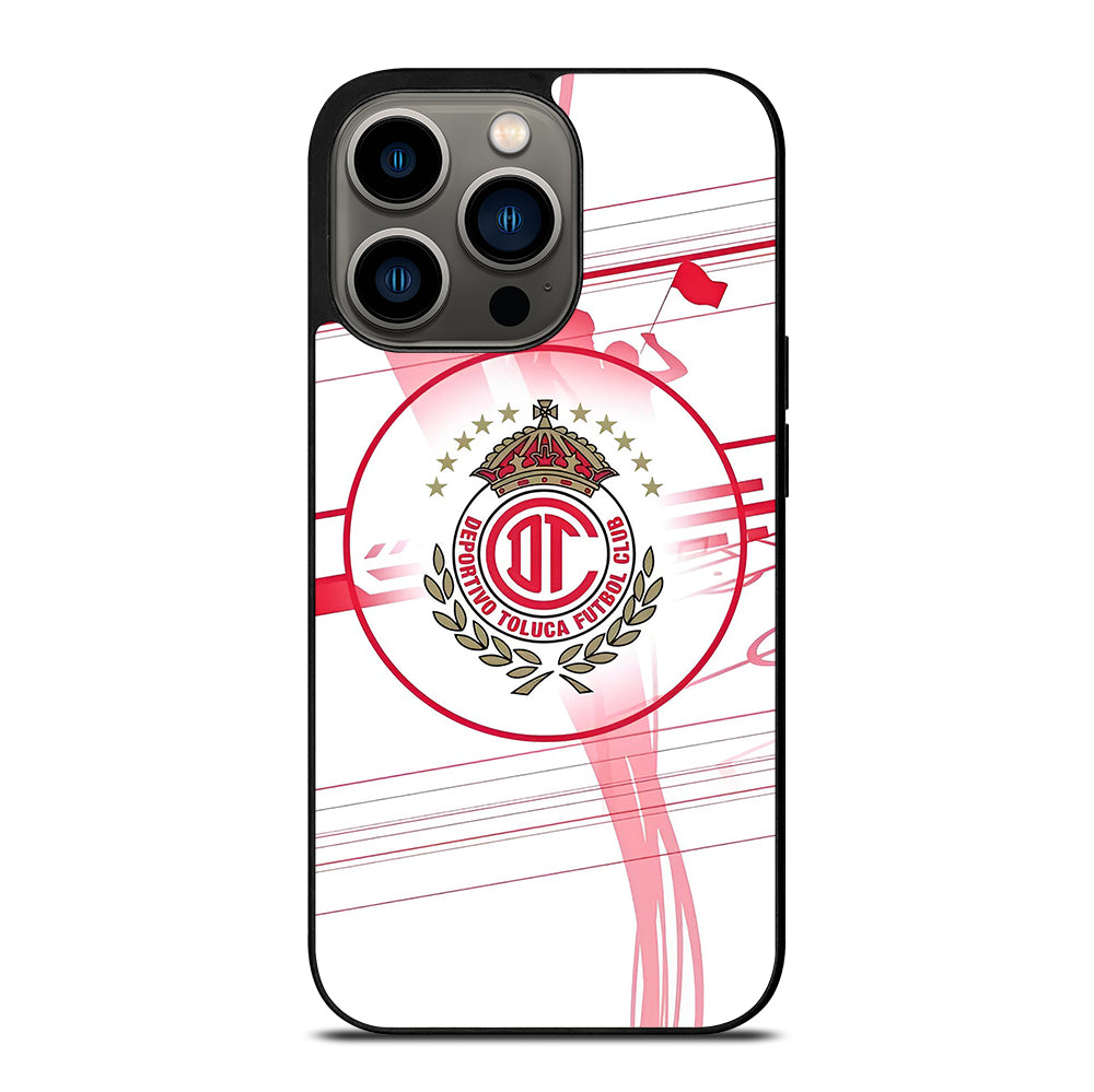 DEPORTIVO TOLUCA FC FUTBOL CLUB iPhone 13 Pro Case Cover