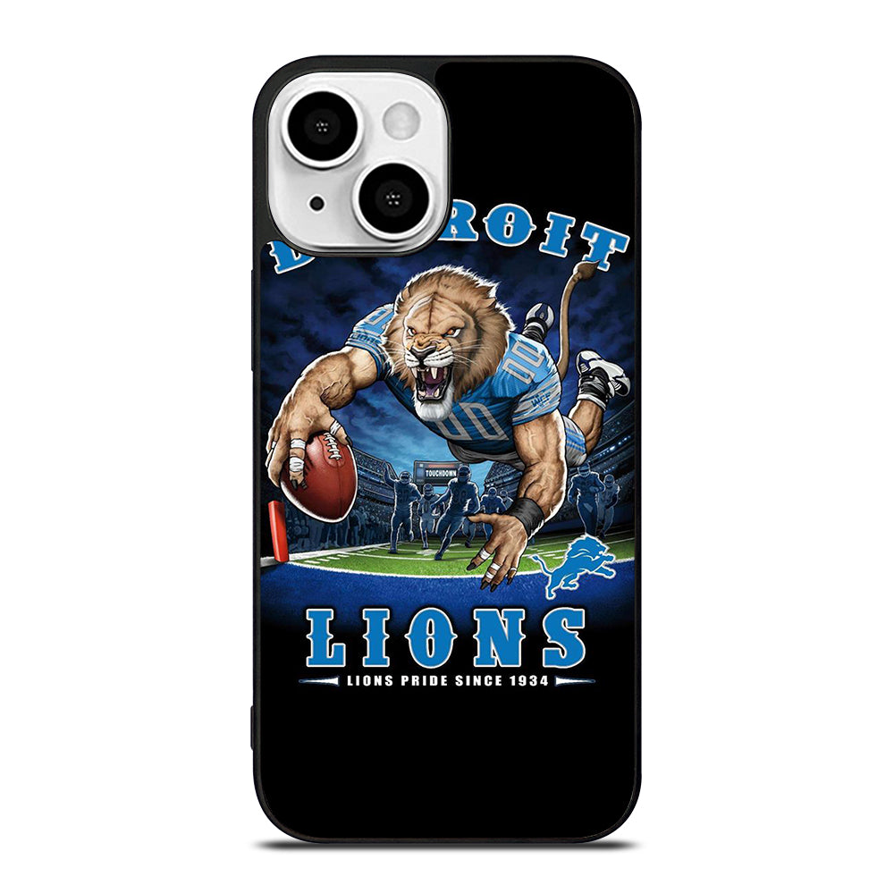 DETROIT LIONS MASCOT iPhone 13 Mini Case Cover