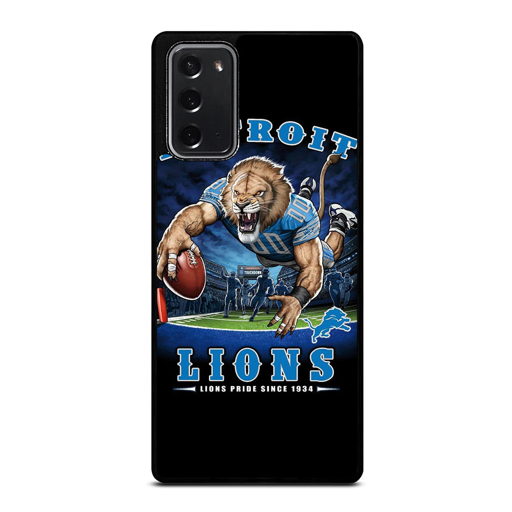 DETROIT LIONS MASCOT Samsung Galaxy Note 20 Case Cover