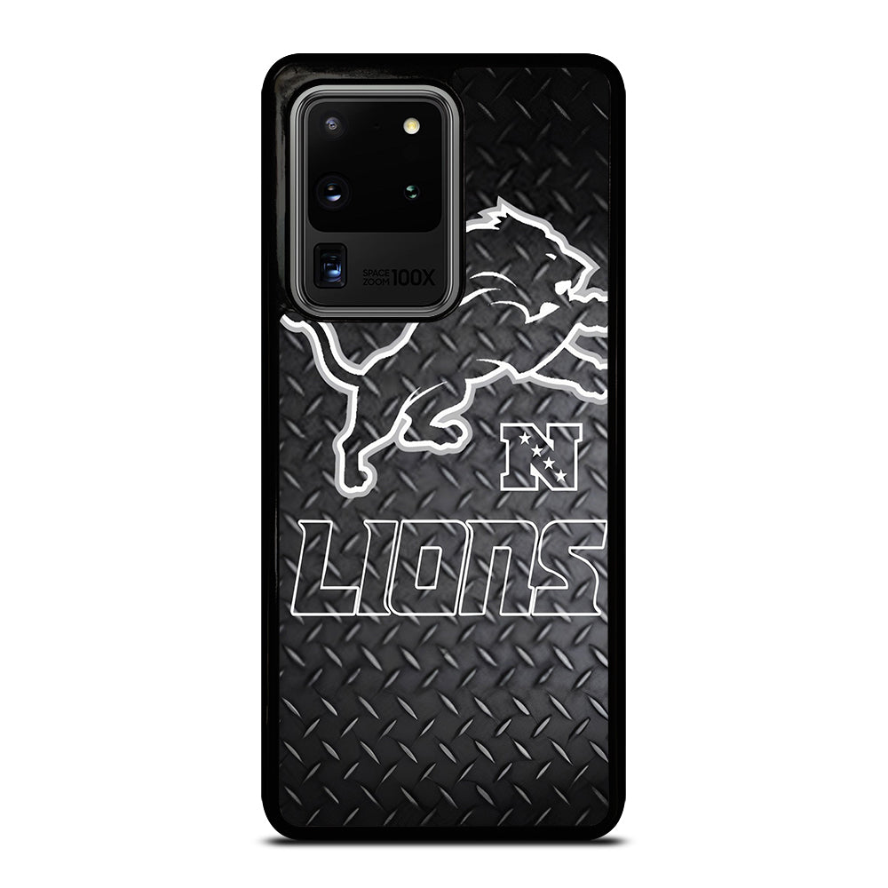 DETROIT LIONS METAL SYMBOL Samsung Galaxy S20 Ultra Case Cover