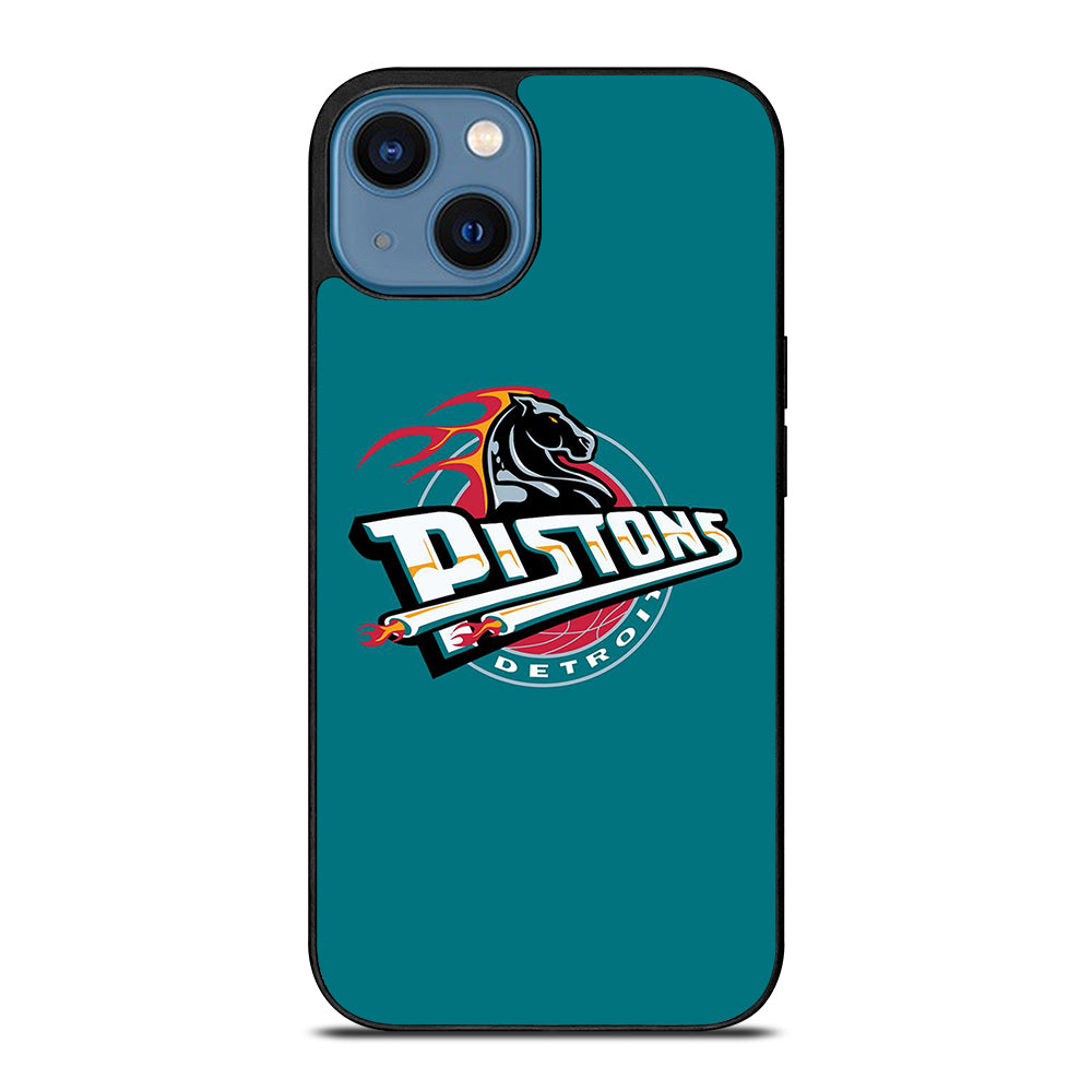 DETROIT PISTONS LOGO iPhone 14 Case Cover